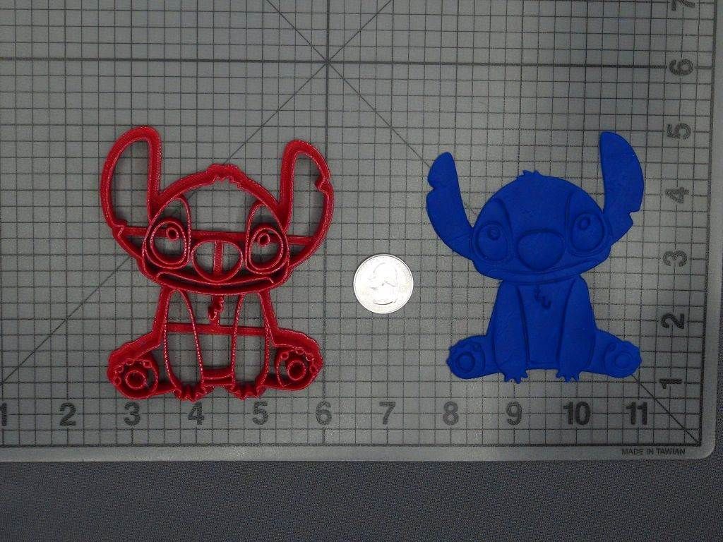 Lilo and Stitch - Stitch Body 266-D516 Cookie Cutter