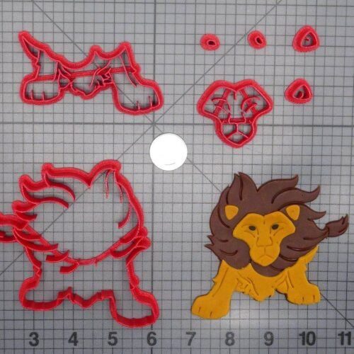 Lion Body 266-D529 Cookie Cutter Set