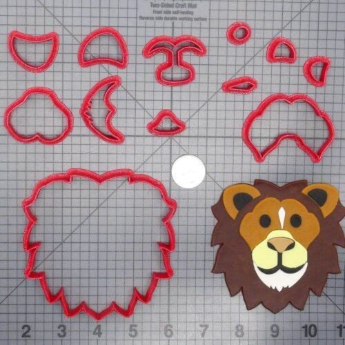 Lion Head 266-D548 Cookie Cutter Set