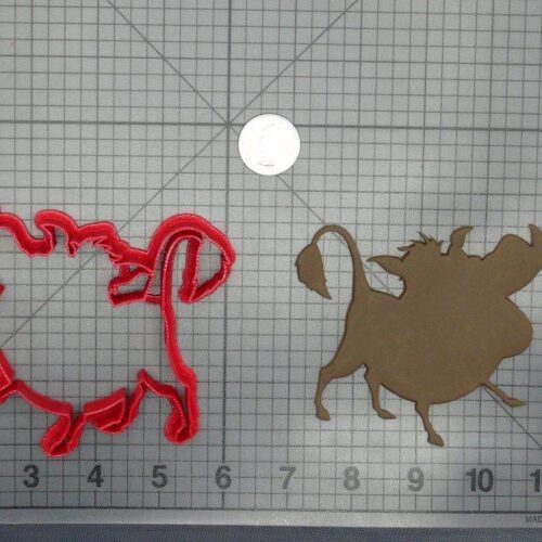 Lion King - Pumba 266-D370 Cookie Cutter Silhouette