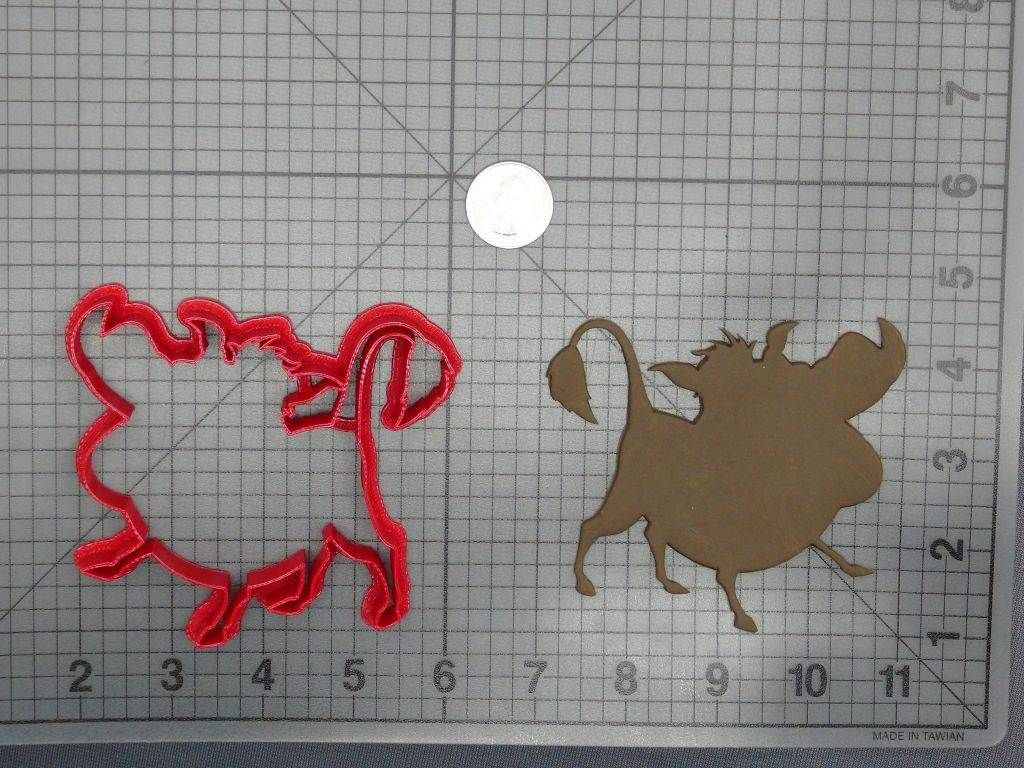 Lion King - Pumba 266-D370 Cookie Cutter Silhouette