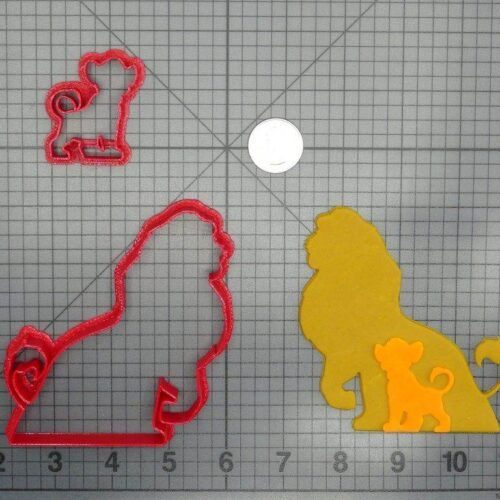 Lion King - Simba 266-D387 Cookie Cutter Set
