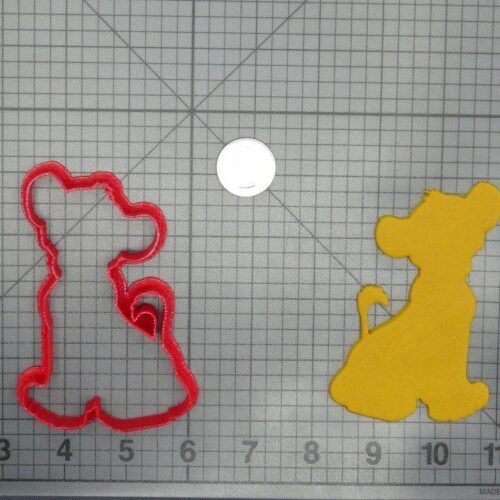 Lion King - Simba Body 266-D371 Cookie Cutter Silhouette