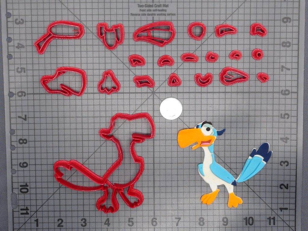 Lion King - Zazu Bird Body 266-D530 Cookie Cutter Set