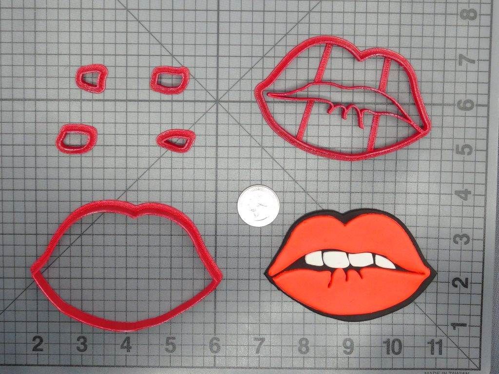 Lips 266-D388 Cookie Cutter Set
