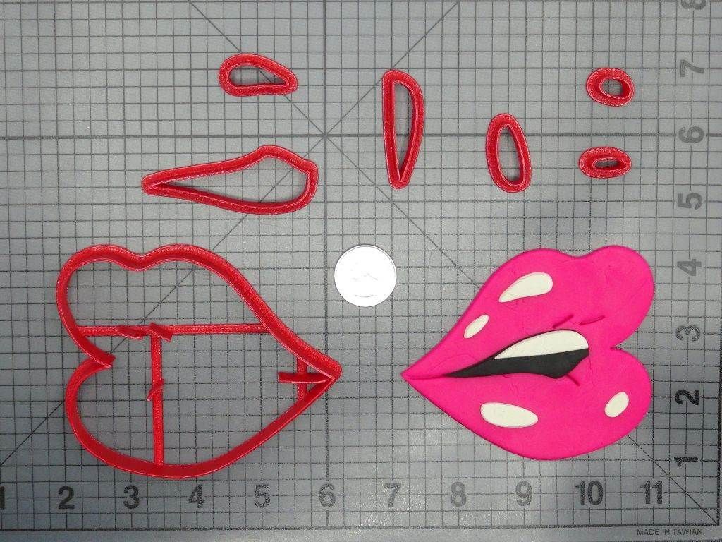 Lips 266-D415 Cookie Cutter Set