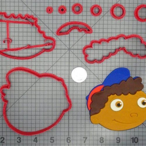 Little Einsteins - Quincy Head 266-D418 Cookie Cutter Set