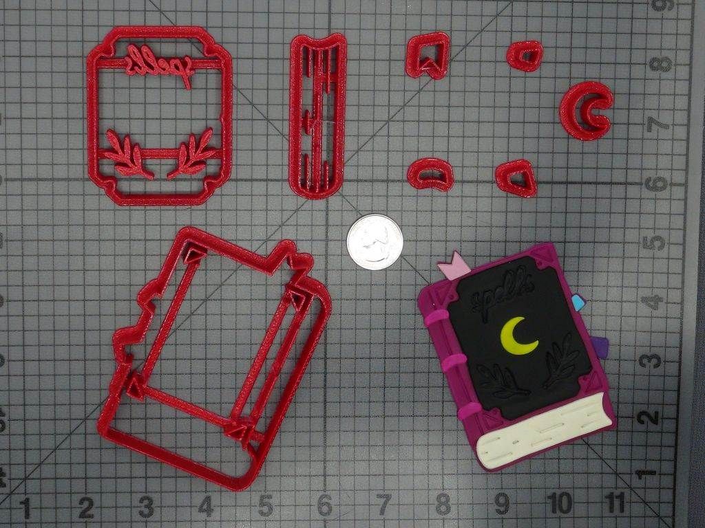 Magical Spell Book 266-D952 Cookie Cutter Set
