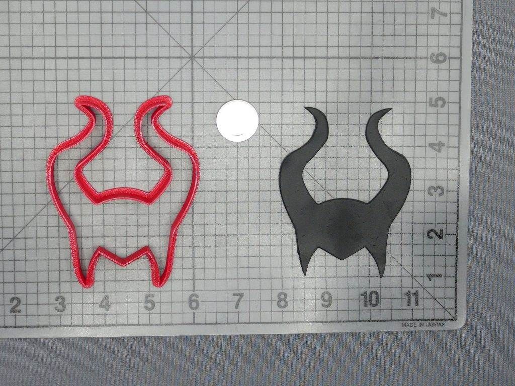 Maleficent Horns 266-D482 Cookie Cutter Silhouette
