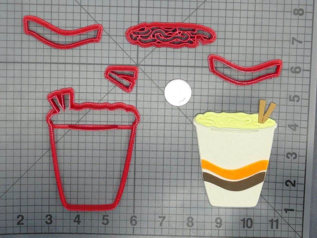 Maruchan - Instant Lunch Ramen Cup 266-D383 Cookie Cutter Set