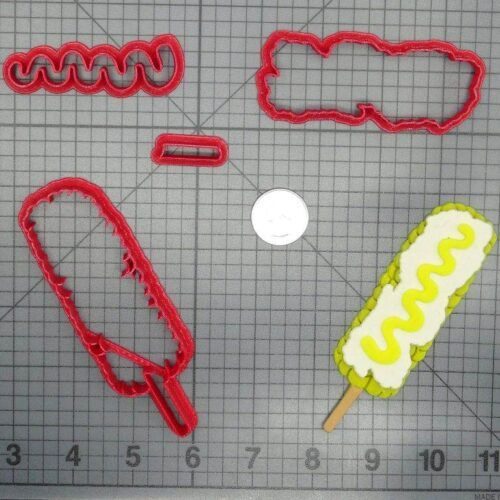 Mexican Street Corn Elote Preparado 266-D296 Cookie Cutter Set