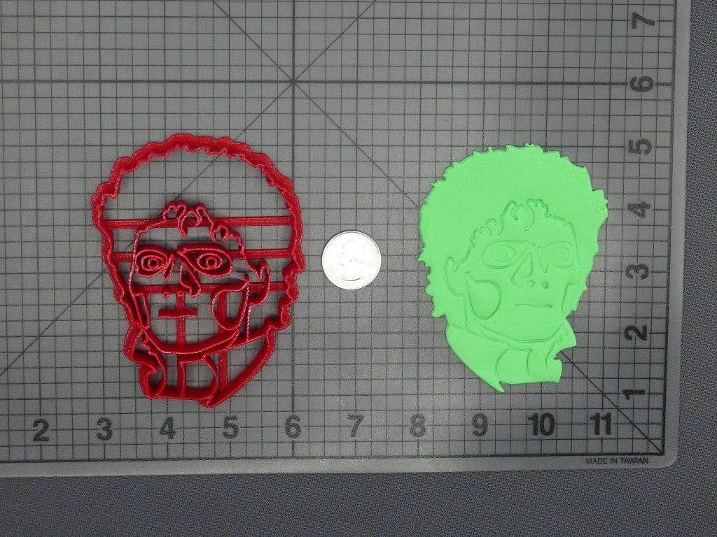 Micheal Jackson Thriller Zombie Head 266-D911 Cookie Cutter