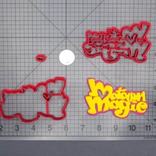 Motown Magic Logo 266-D646 Cookie Cutter Set