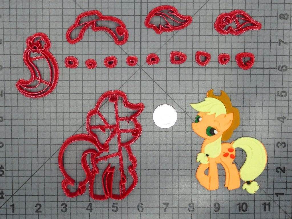 My Little Pony - Applejack Body 266-D396 Cookie Cutter Set