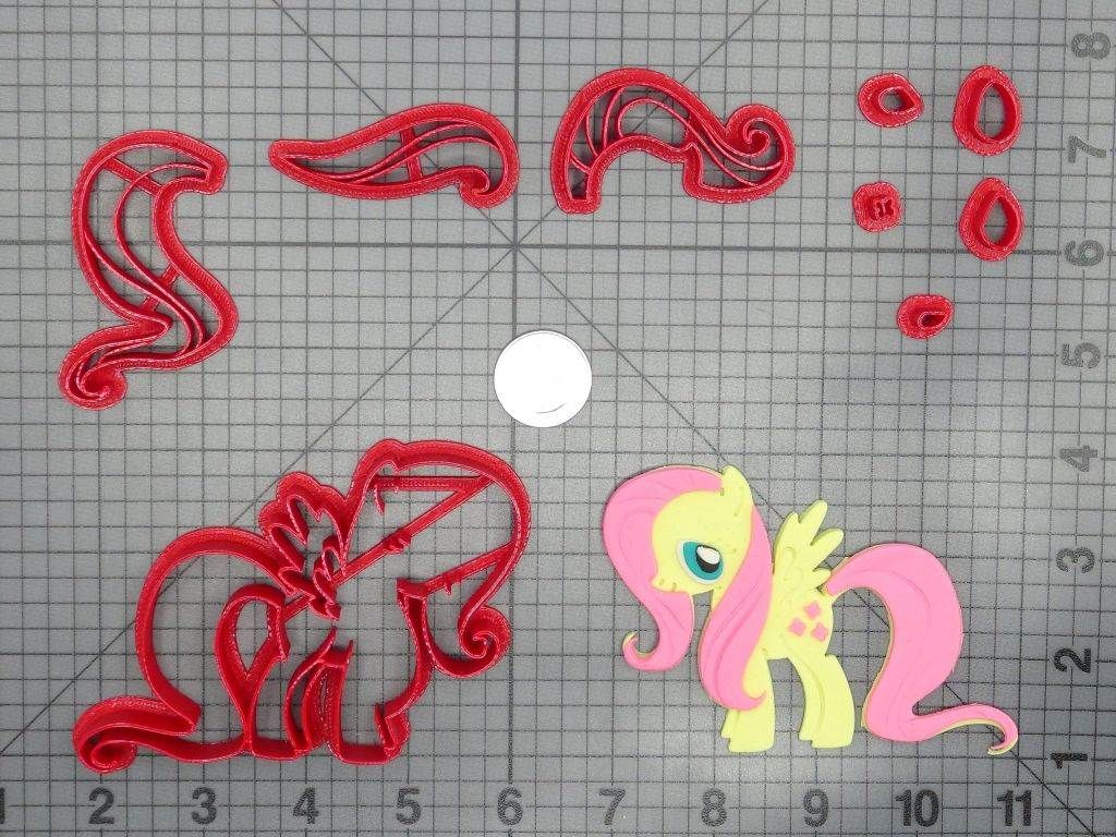 My Little Pony - Fluttershy Body 266-D393 Cookie Cutter Set