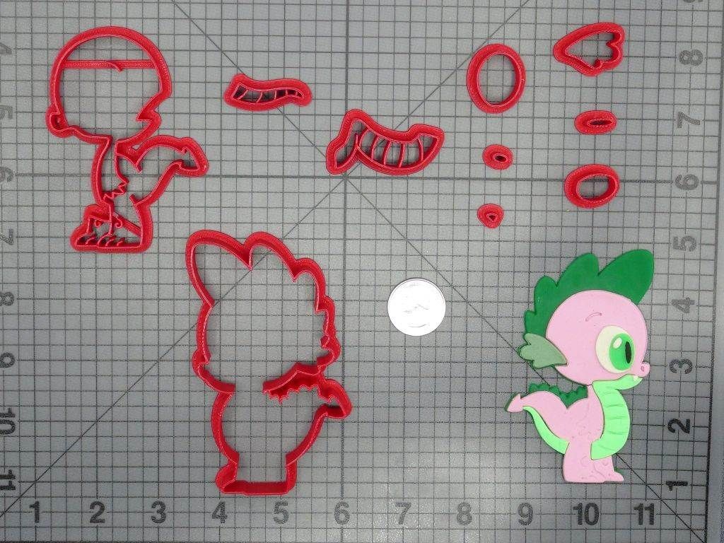 My Little Pony - Spike the Dog Body 266-D394 Cookie Cutter Set
