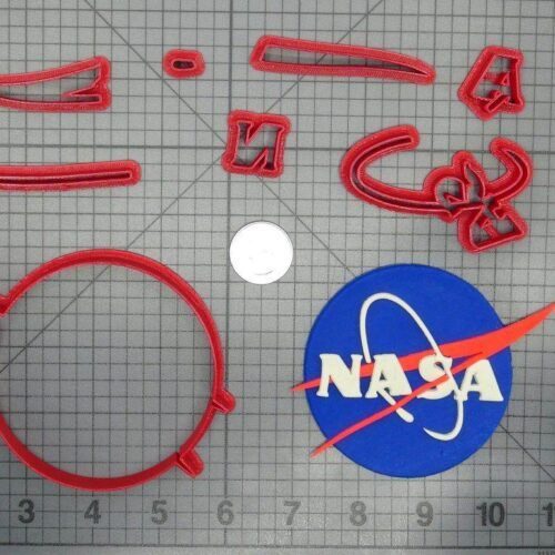 Nasa Logo 266-D354 Cookie Cutter Set
