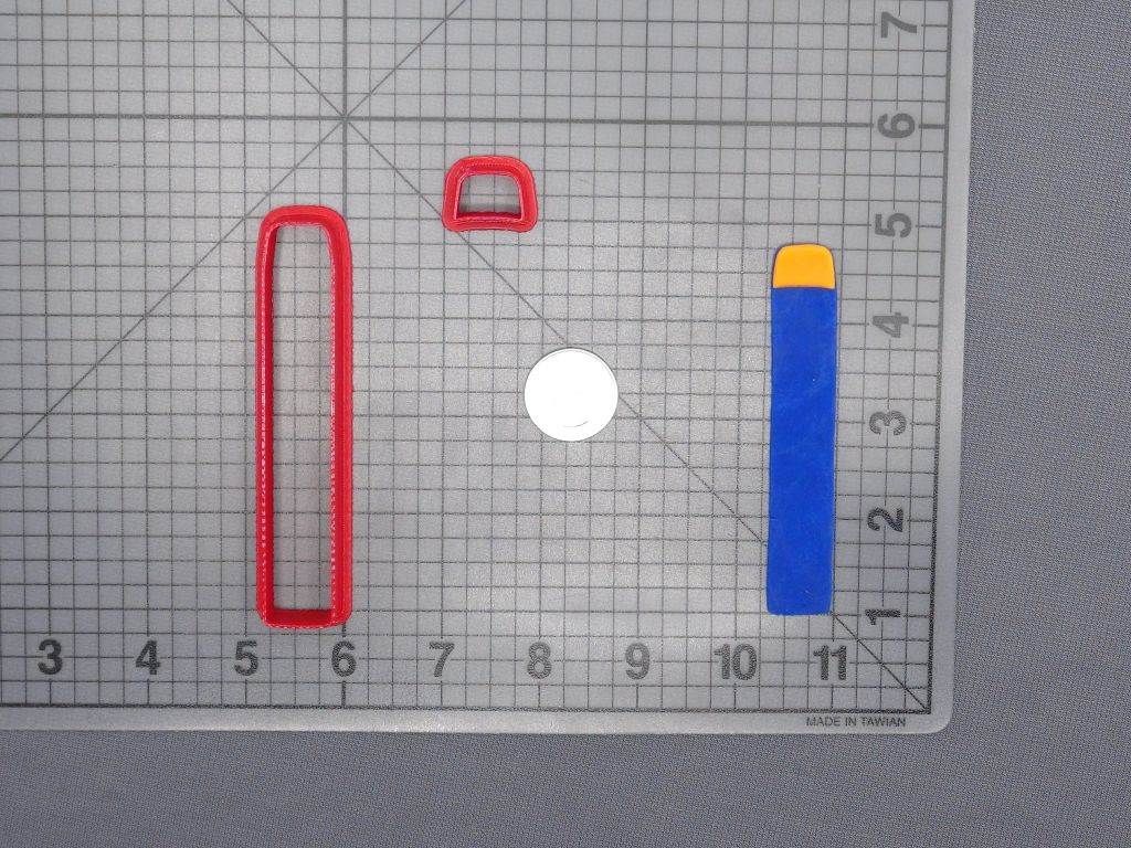 Nerf Dart 266-E120 Cookie Cutter Set