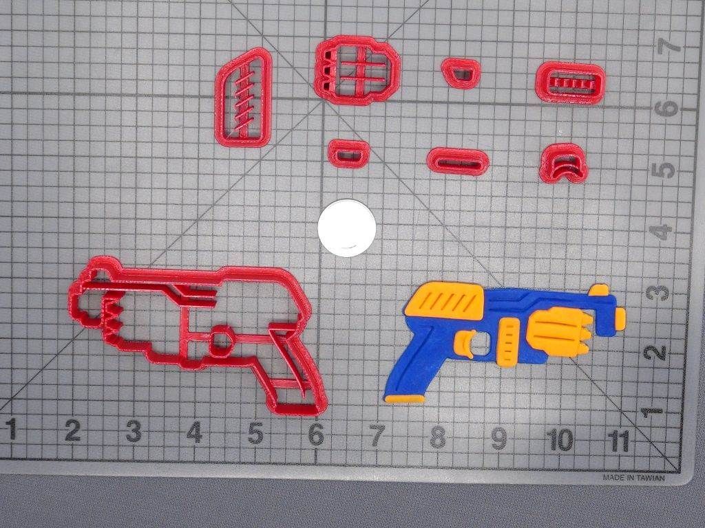 Nerf Gun 266-E121 Cookie Cutter Set