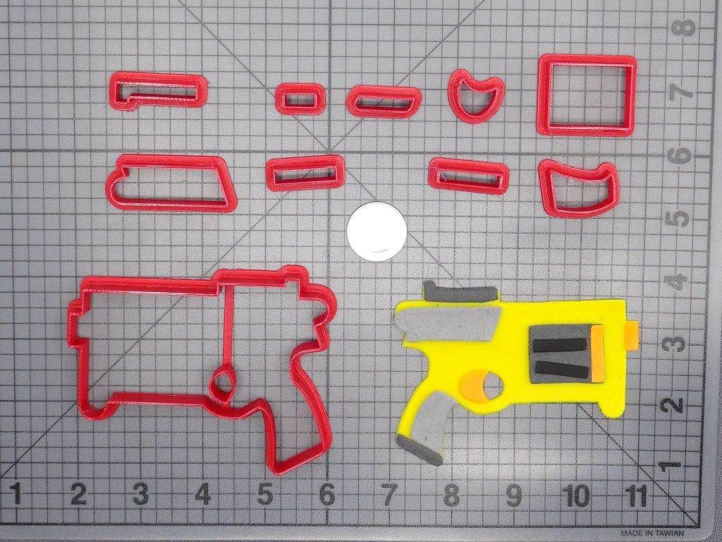 Nerf Gun 266-E122 Cookie Cutter Set
