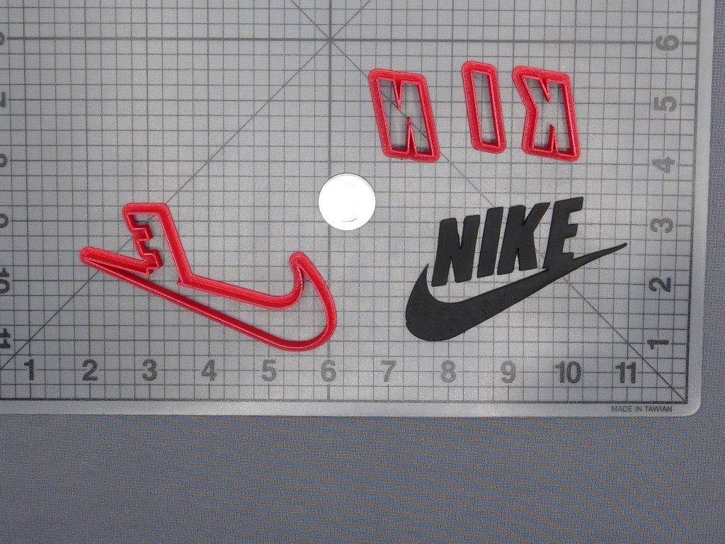 Nike Swoosh Logo 266-D605 Cookie Cutter Set