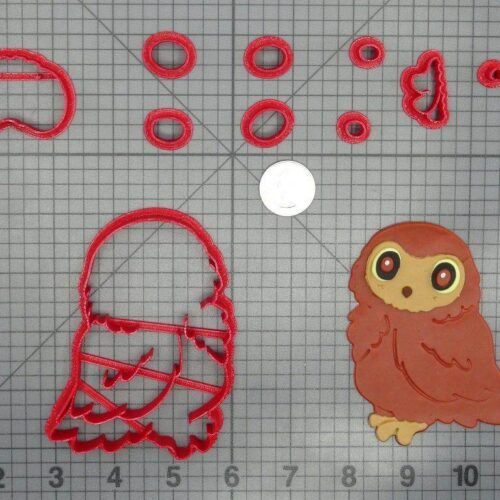 Owl Body 266-D465 Cookie Cutter Set