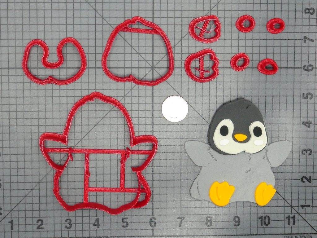 Penguin Body 266-D466 Cookie Cutter Set