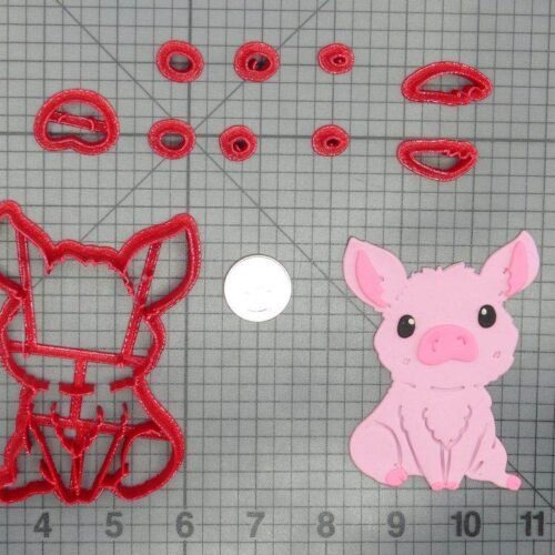 Pig Body 266-D493 Cookie Cutter Set