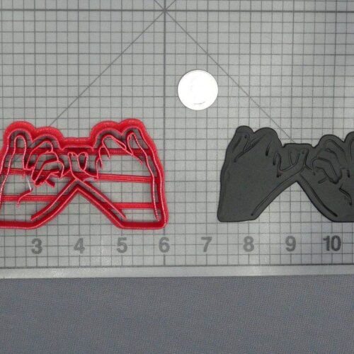 Pinky Promise Hands 266-D487 Cookie Cutter
