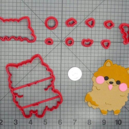 Pomeranian Dog Body 266-D468 Cookie Cutter Set