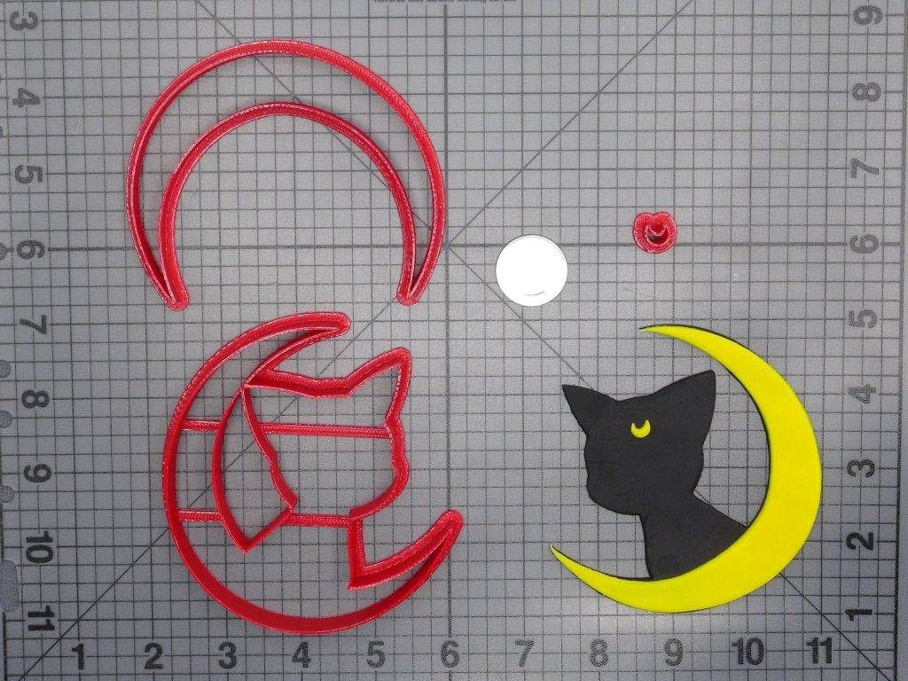 Sailor Moon - Luna Cat 266-D541 Cookie Cutter Set