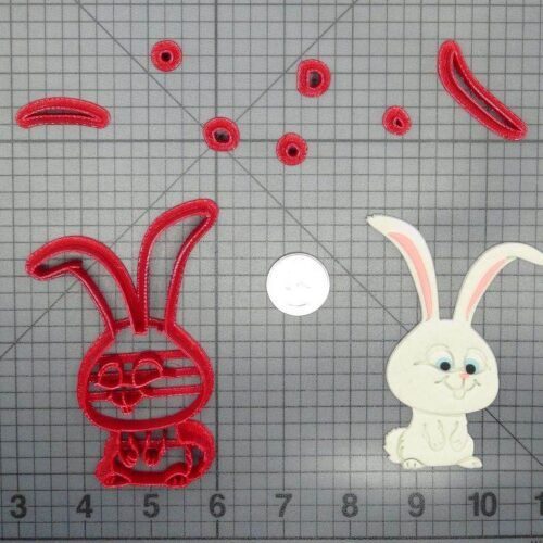 Secret Life Of Pets - Snowball Bunny 266-D254 Cookie Cutter Set