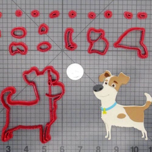Secret Life of Pets - Max Dog Body 266-D613 Cookie Cutter Set