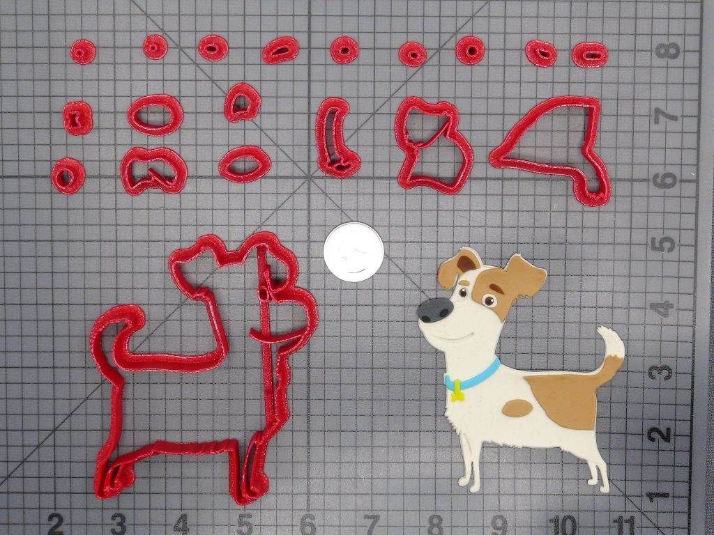 Secret Life of Pets - Max Dog Body 266-D613 Cookie Cutter Set