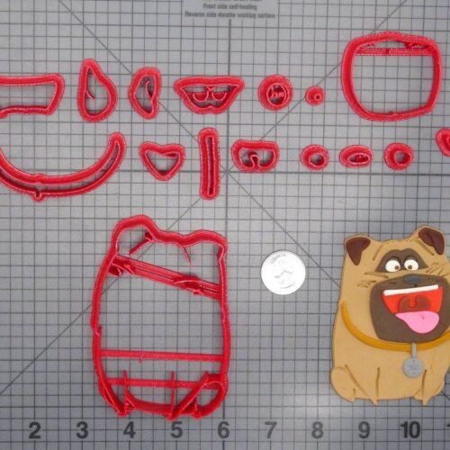 Secret Life of Pets - Mel Dog 266-D653 Cookie Cutter Set