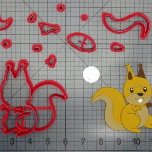 Squirrel Body 266-D153 Cookie Cutter Set