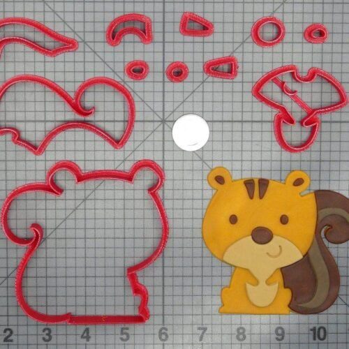 Squirrel Body 266-D399 Cookie Cutter Set