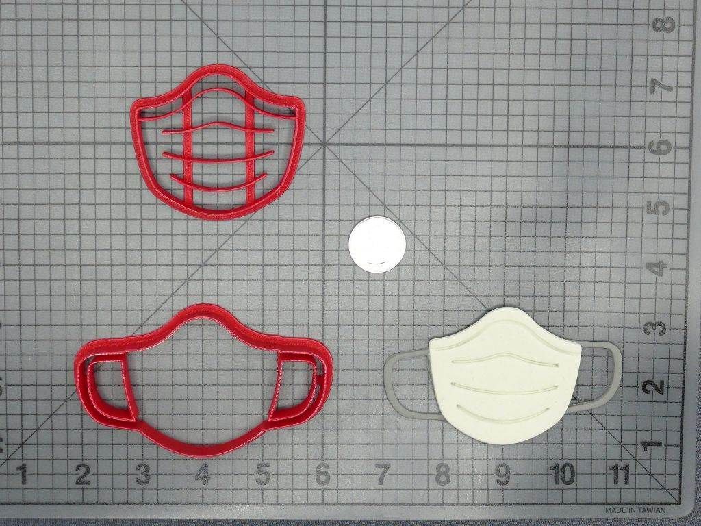 Surgical Mask 266-D186 Cookie Cutter Set