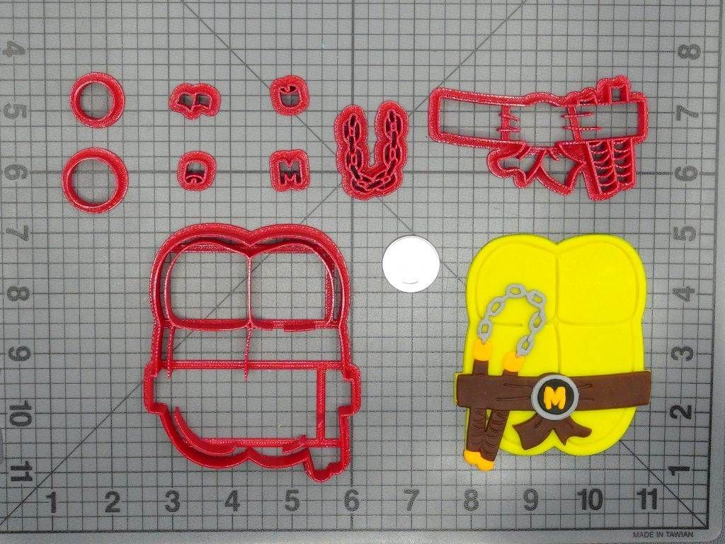Teenage Mutant Ninja Turtle - Shell 266-D419 Cookie Cutter Set