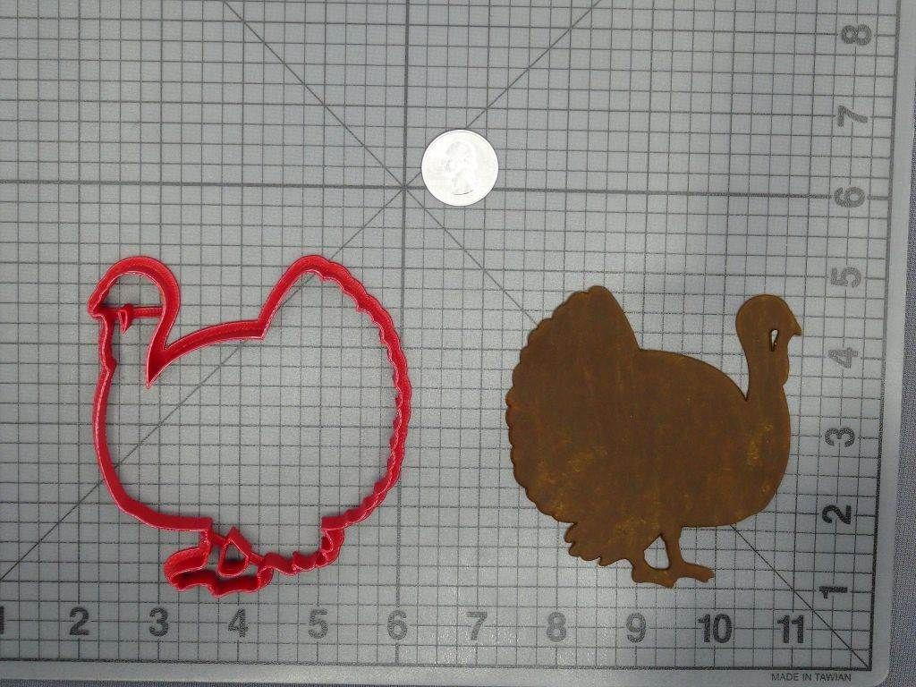 Thanksgiving - Turkey Body 266-D194 Cookie Cutter