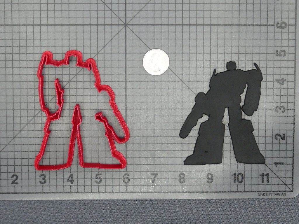 Transformers - Optmis Prime Body 266-D443 Cookie Cutter Silhouette