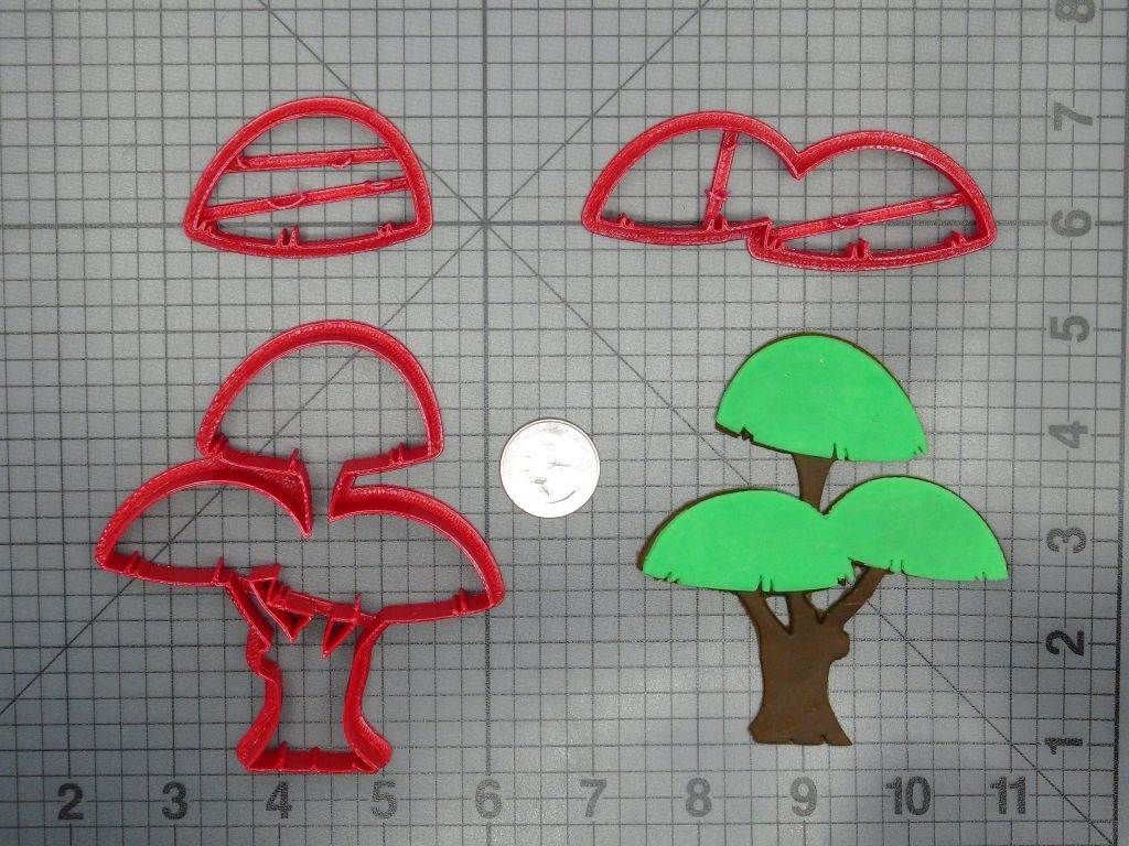 Tree 266-D421 Cookie Cutter Set
