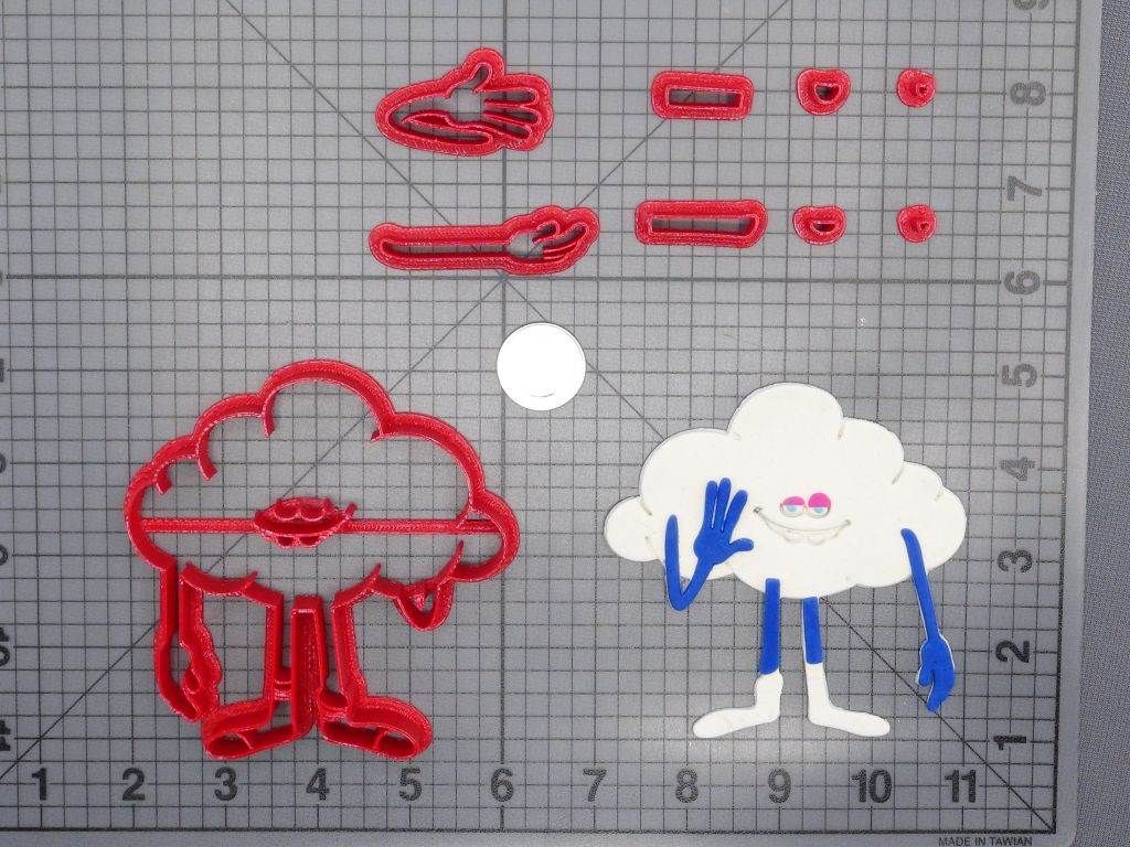 Trolls - Cloud Guy 266-D504 Cookie Cutter Set