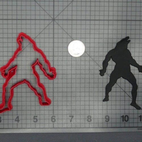 Werewolf Body 266-D869 Cookie Cutter Silhouette
