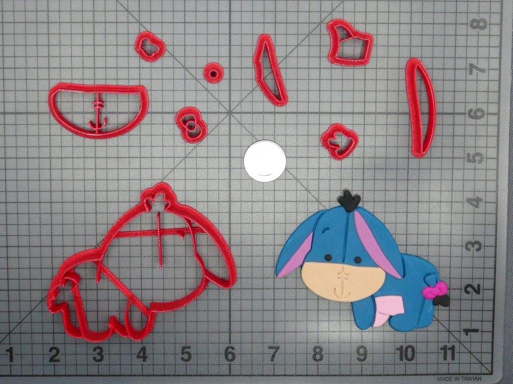 Winnie The Pooh - Eeyore Body 266-D259 Cookie Cutter Set