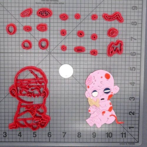 Halloween - Zombie Baby Body with Hand 266-E098 Cookie Cutter Set