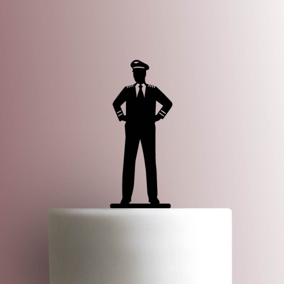 Airline Pilot 225-A013 Cake Topper