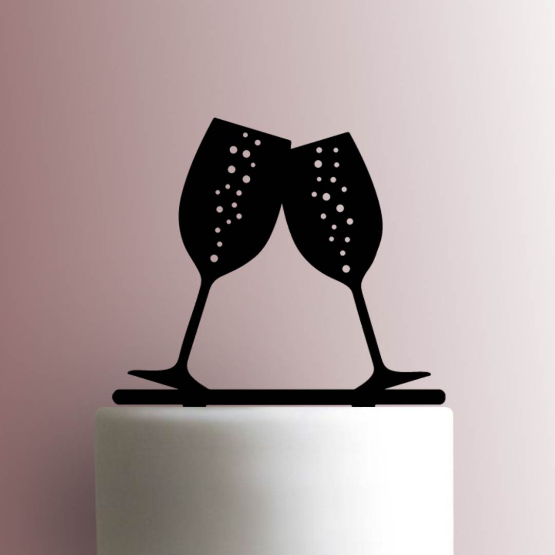 Champagne Flutes 225-935 Cake Topper