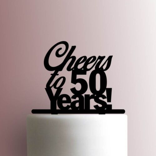 Custom Cheers to Years Age 225-939 Cake Topper