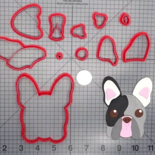 Dog - French Bulldog Head 266-D569 Cookie Cutter Set